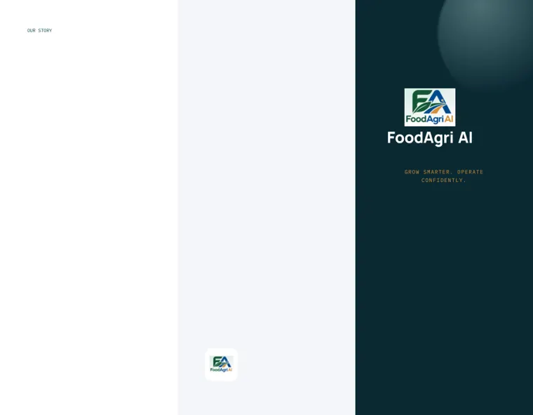 Print piece, FoodAgri AI