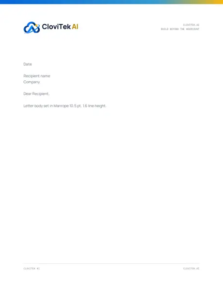 Letterhead 700x900
