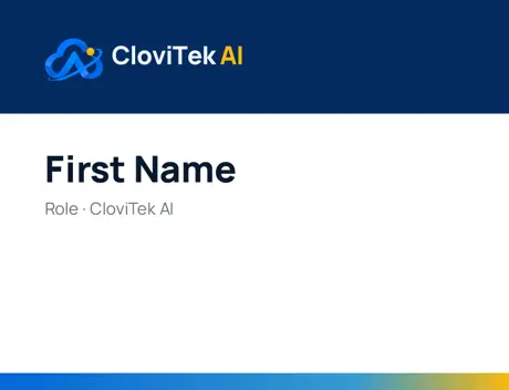 Name badge, from the kit