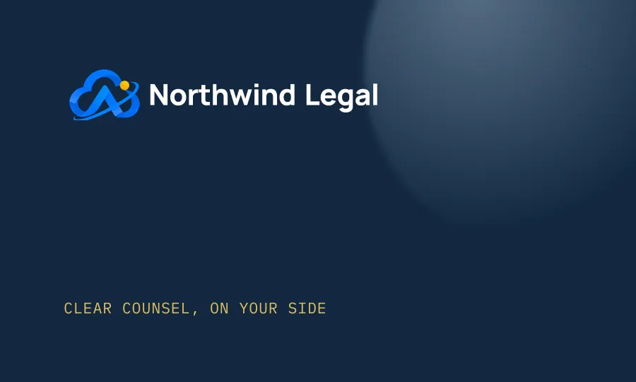 Northwind Legal business card front