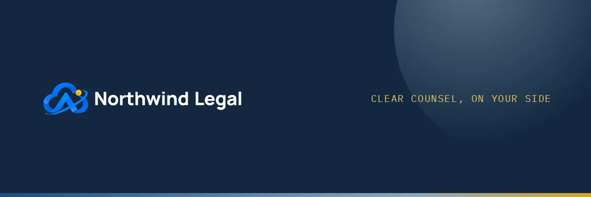 Email header, from the Northwind Legal kit