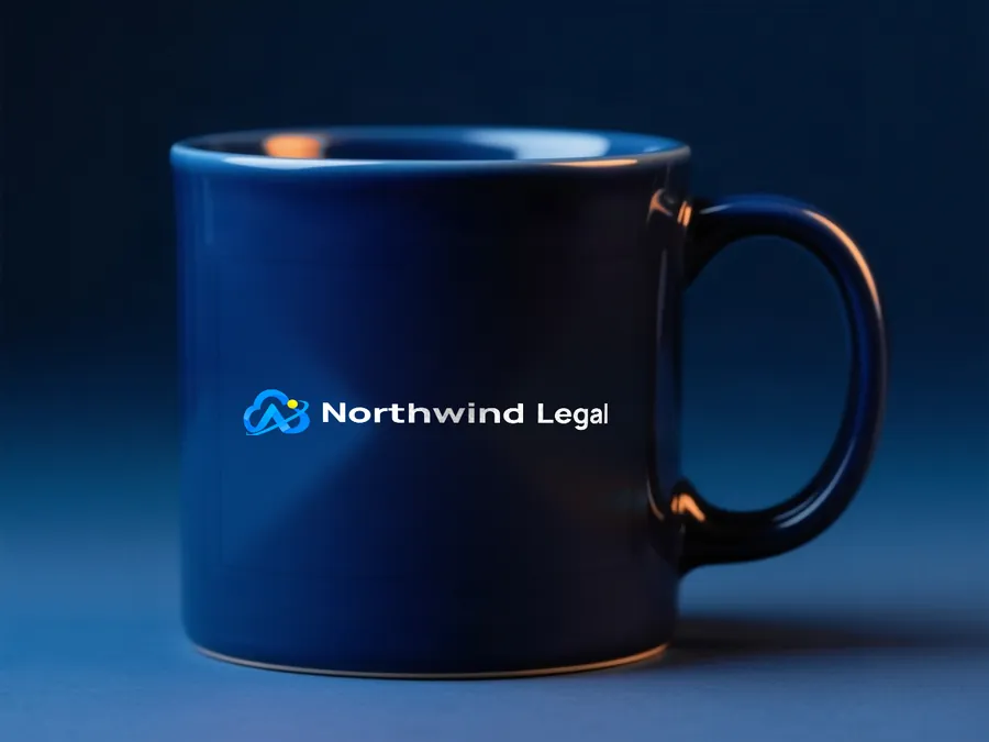 Sample mug with the Northwind Legal mark