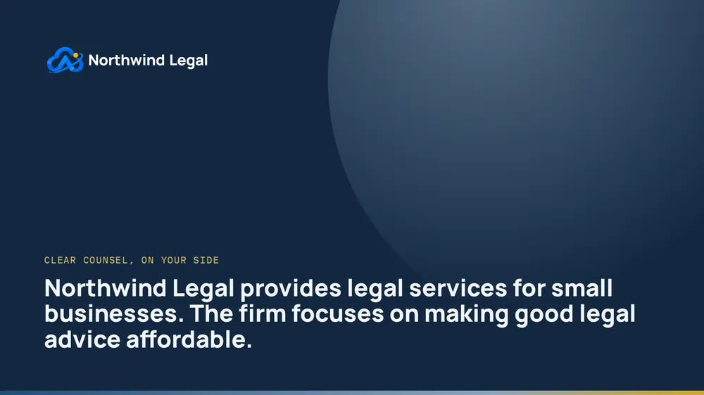 X post, from the Northwind Legal kit